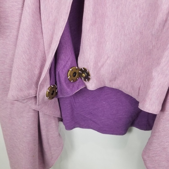 NWT Oakley Cape Womens Small Purple Dolman Short Sleeve - Picture 3 of 8